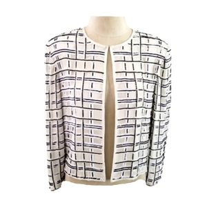 Adrianna Papell Evening blazer embellished Size M
